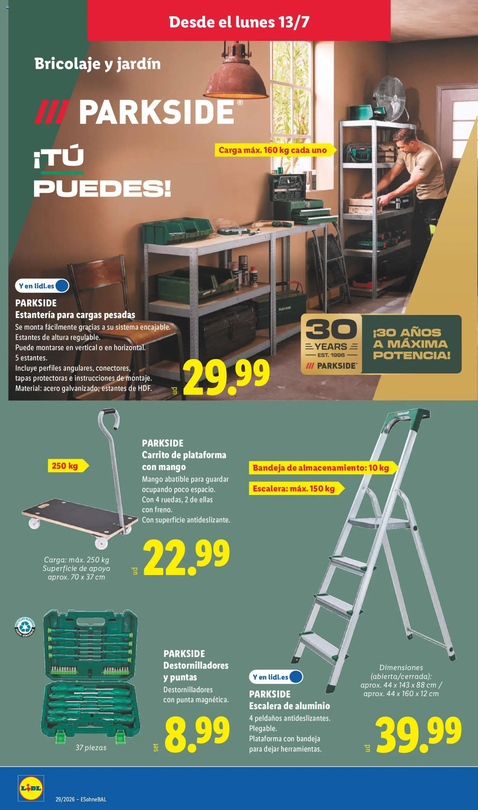 Lidl folleto de bazar │ válido desde el 13/07/2026 | Página: 10