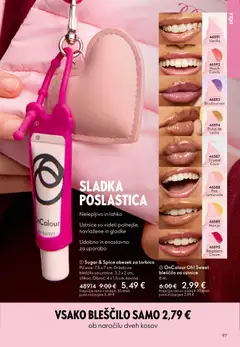 Oriflame katalog akcije – veljaven od 13.05.2026 | Stran: 97 | Izdelki: Licila, Blescilo za ustnice, Mango