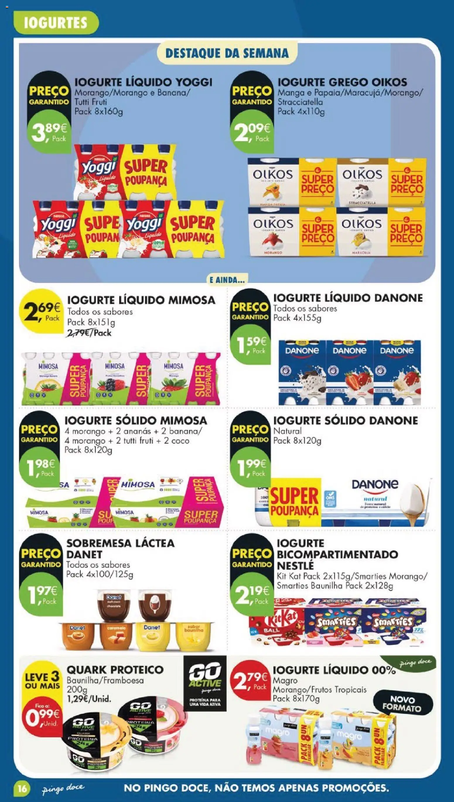 Pingo Doce folheto │ válido de 26.05.2026 | Página: 18 | Produtos: Iogurtes, Iogurte, Nestlé, Iogurte liquido