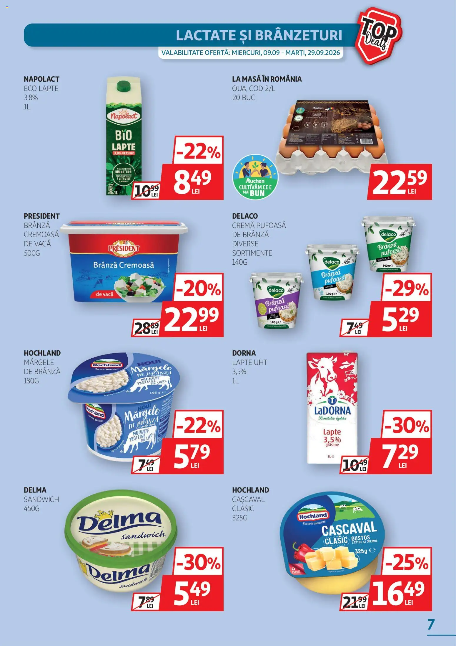 Noul catalog Auchan – valabil de la 09.09.2026 | Pagină: 7