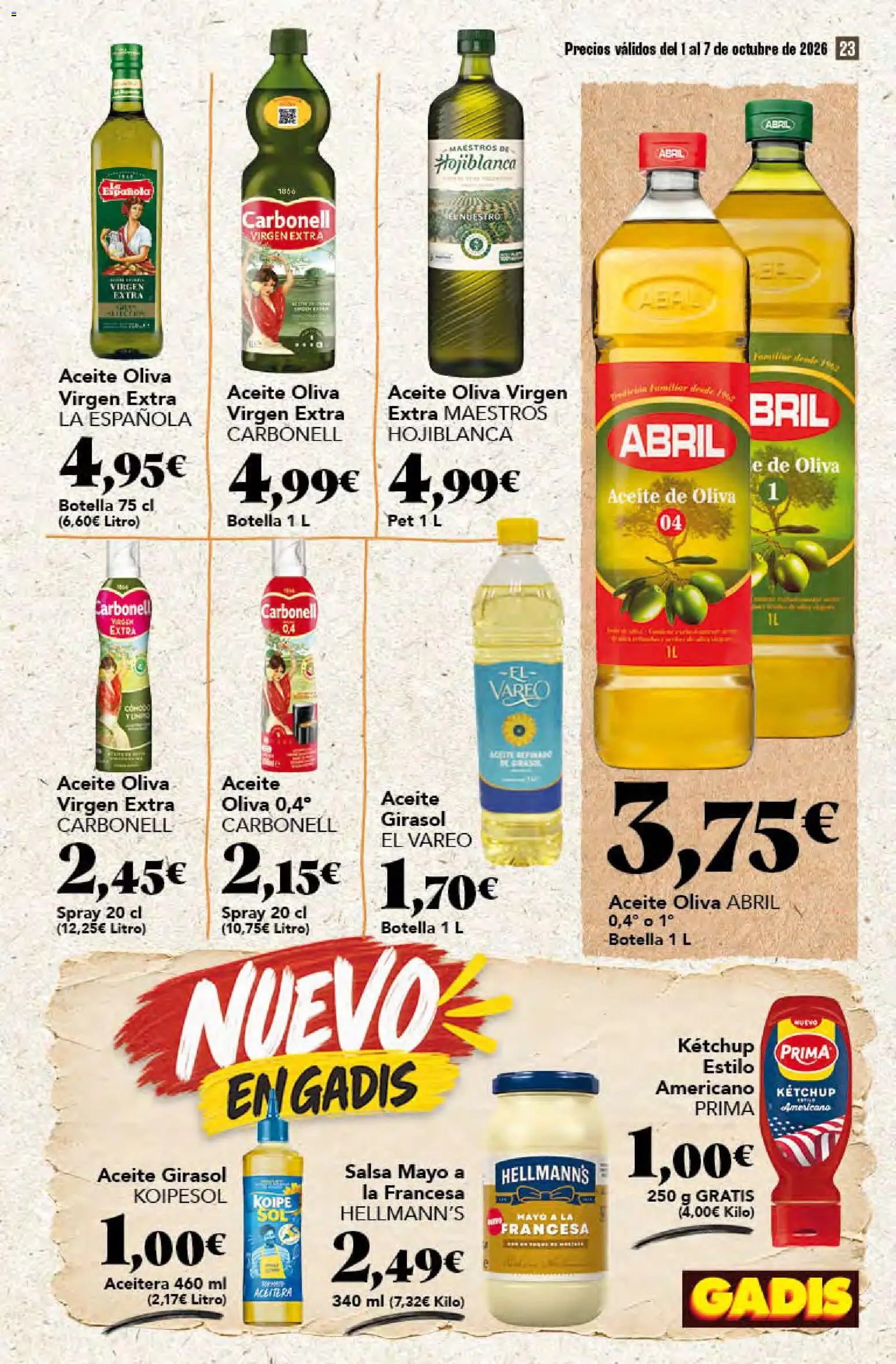 Gadis - folleto │ válido desde el 01/10/2026 | Página: 23