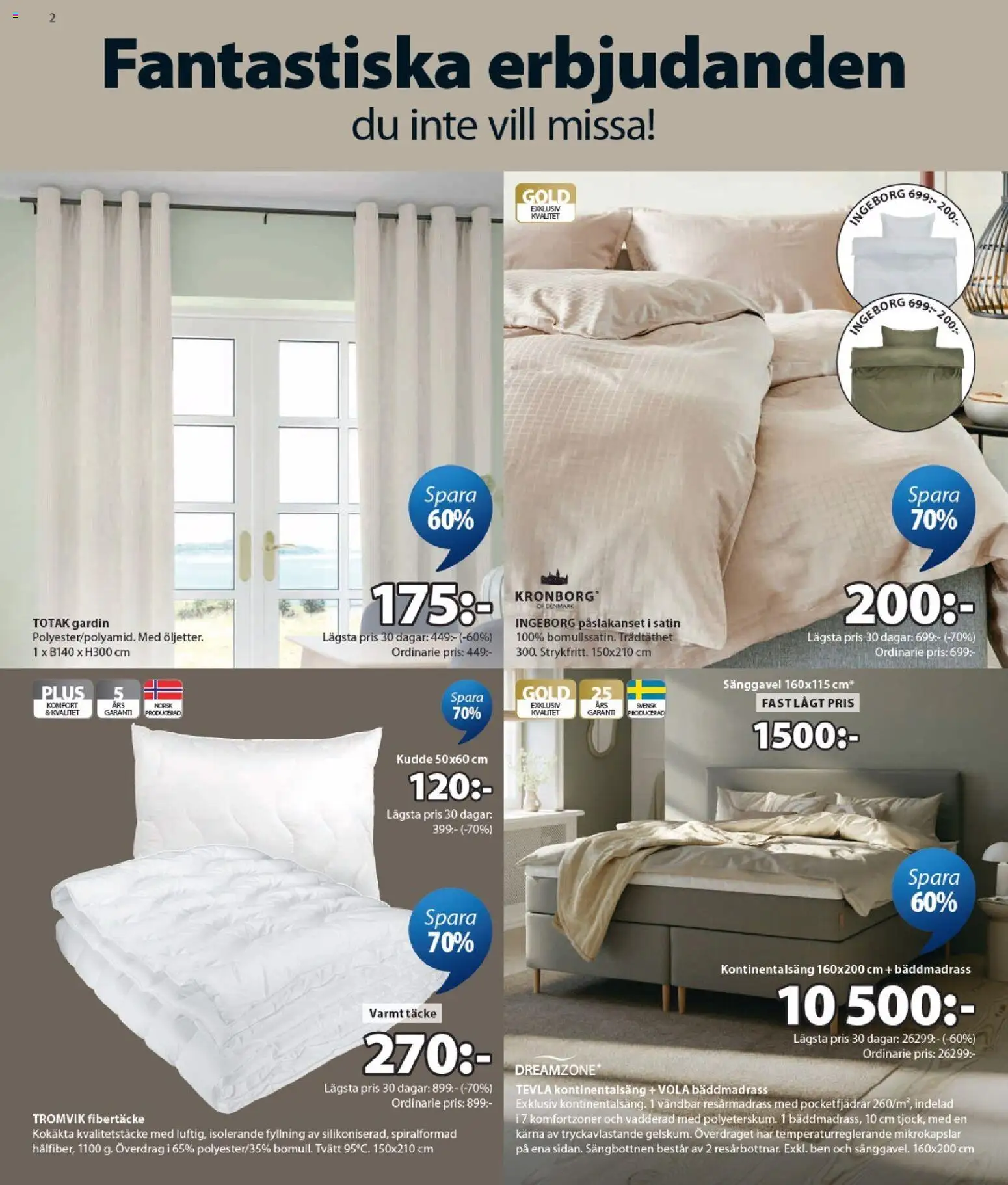 JYSK reklamblad aktuell från 24/08/2026 | Sida: 2
