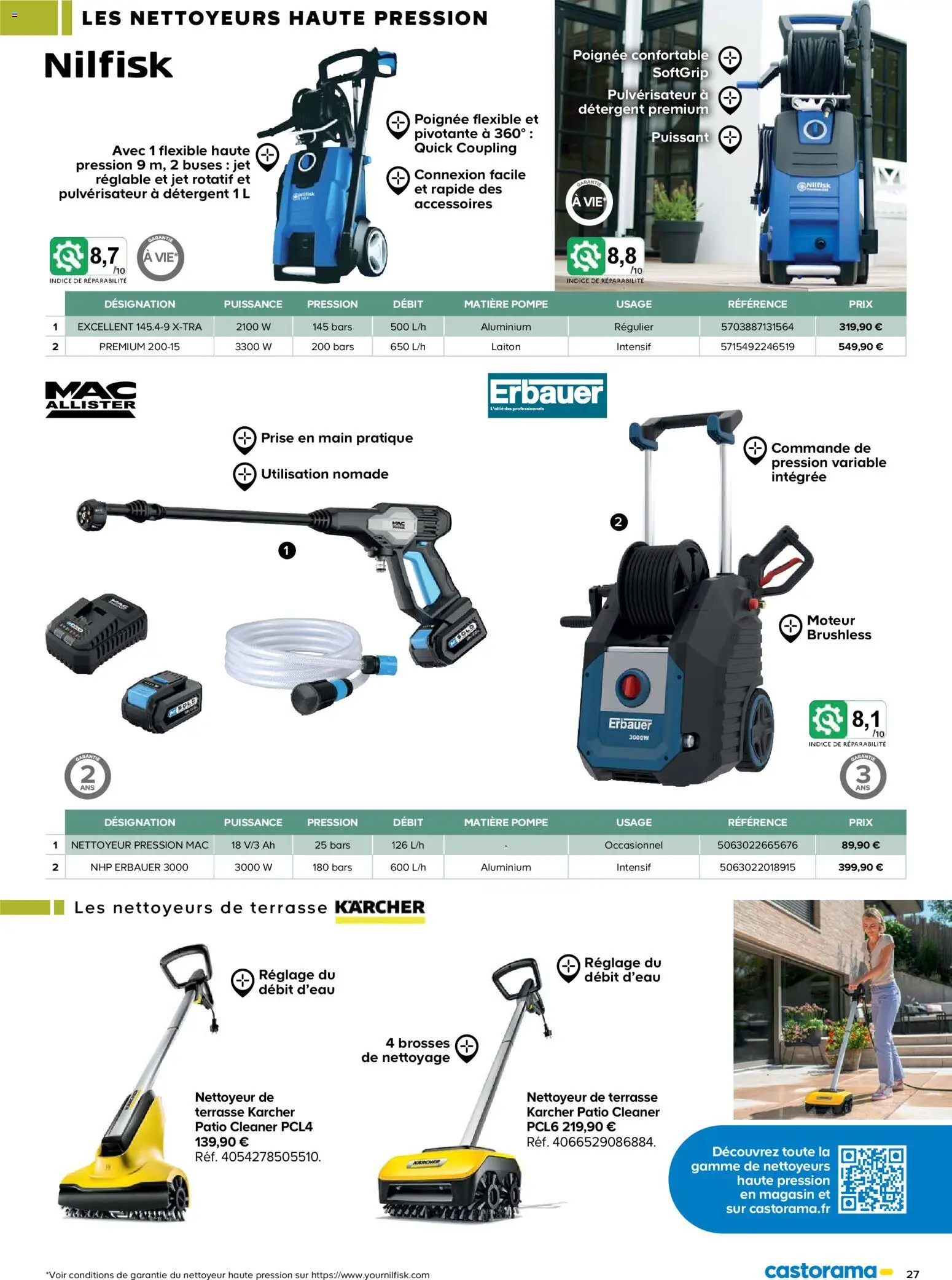 {H1} | Page: 27 | Produits: Pulvérisateur, Karcher, Détergent, Prise