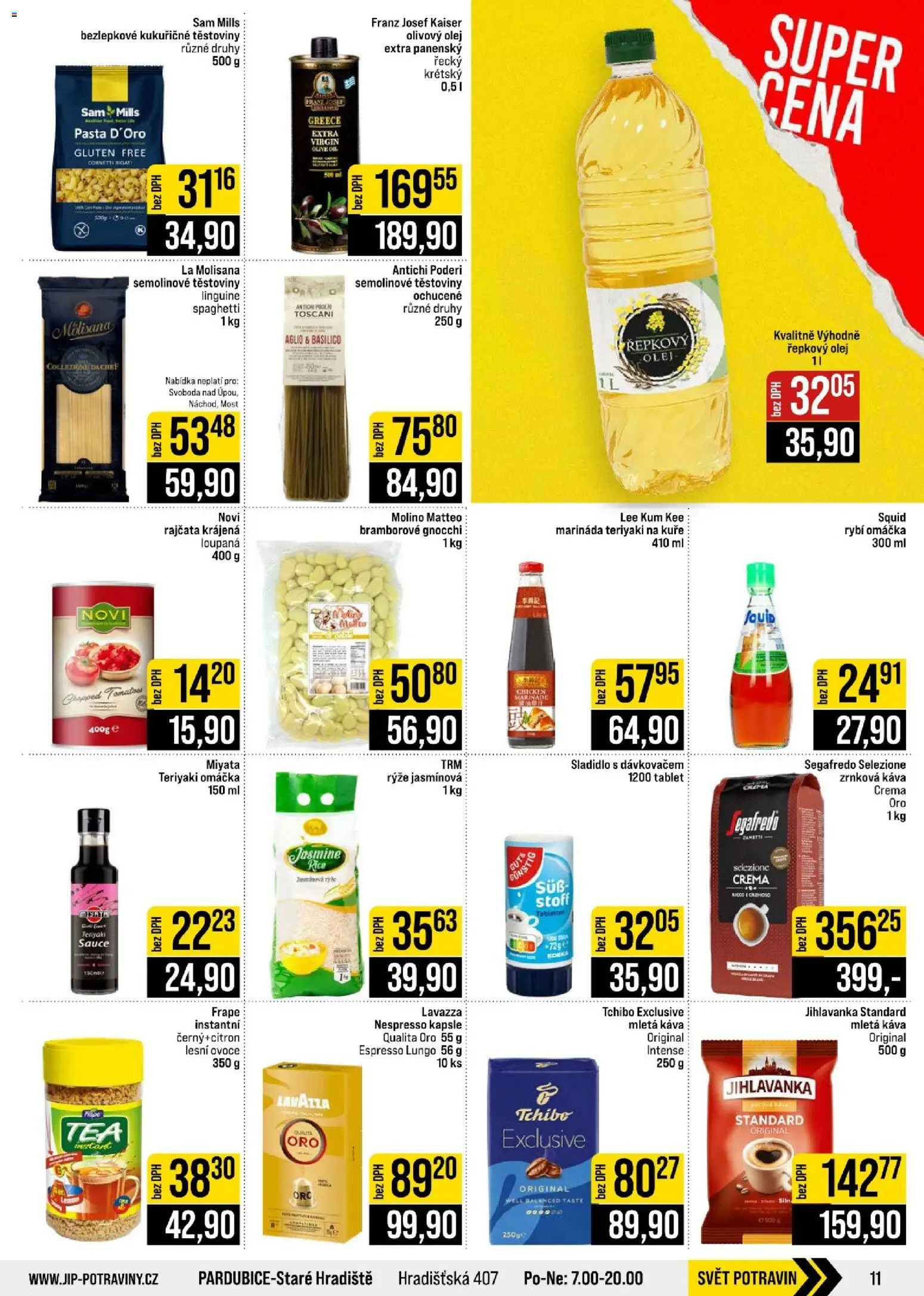 Jip leták - Cash & Carry od 26.08.2026 | Strana: 11 | Produkty: Kapsle, Tablet, Teriyaki omáčka, Mletá káva