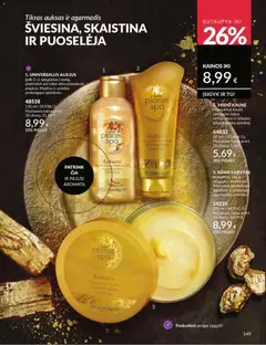 AVON leidinys galioja nuo 2026.07.01 | Puslapis: 149 | Prekių: Kaukė, Sviestas, Aliejus, Veido kaukė