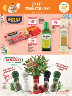 Náhled letáku Globus leták - Pomáháme 30 let od 09.09.2026 | Strana: 10 | Produkty: Tuňák, Těstoviny, Koření, Mlýnek