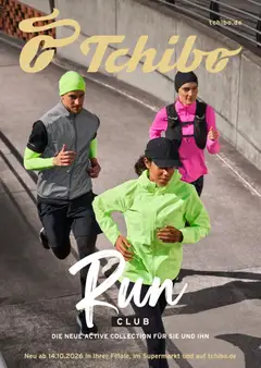Prospekt Tchibo Run Club ab 14.10.2026 gültig