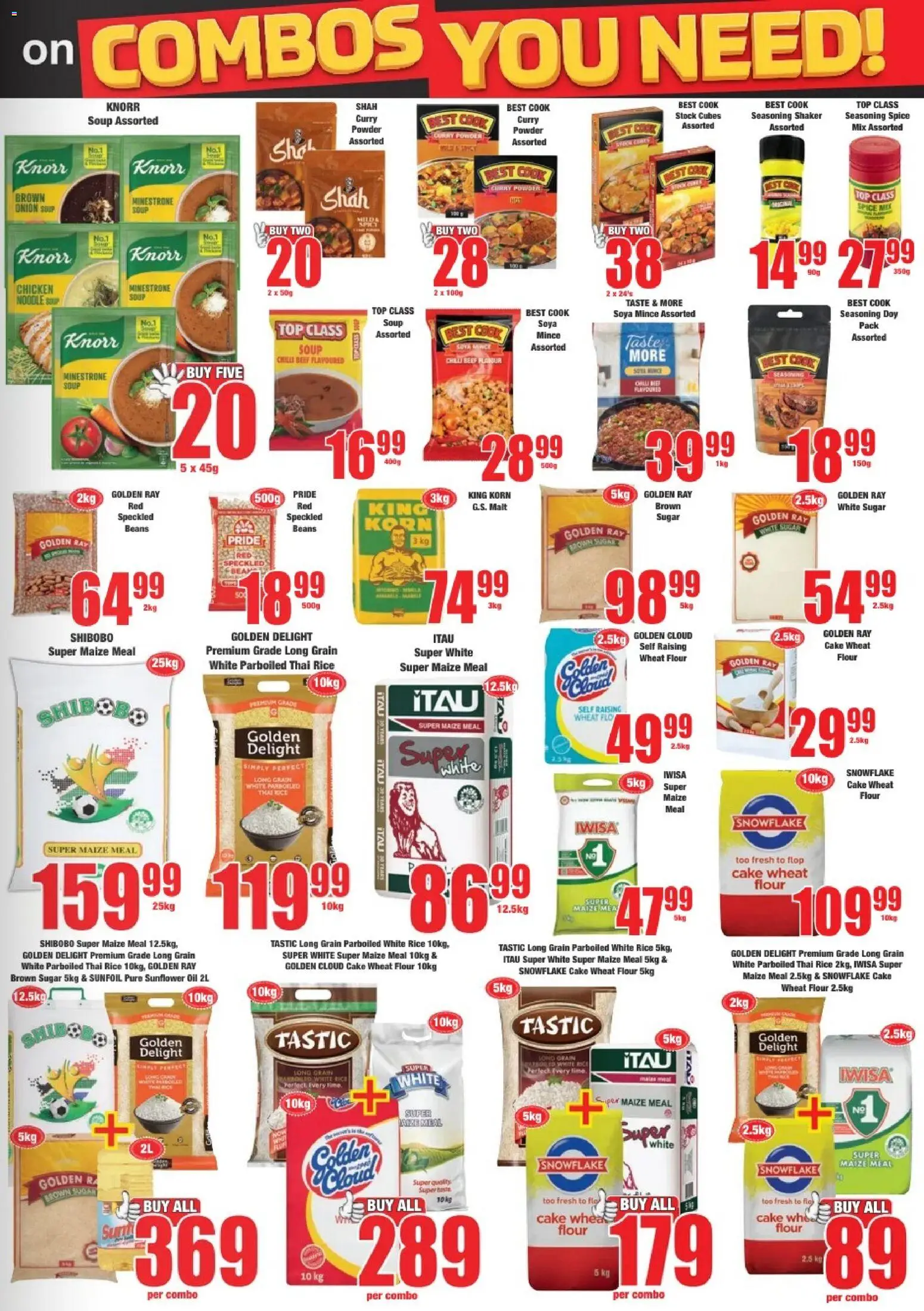New Boxer catalogue – valid from 04.06.2026 | Page: 7 | Products: Flour, Maize meal, Chicken, Chilli