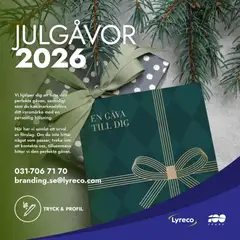 Lyreco erbjudanden julgåvor - Förhandsvisning av reklamblad från butik Lyreco aktuell från 19/08/2026