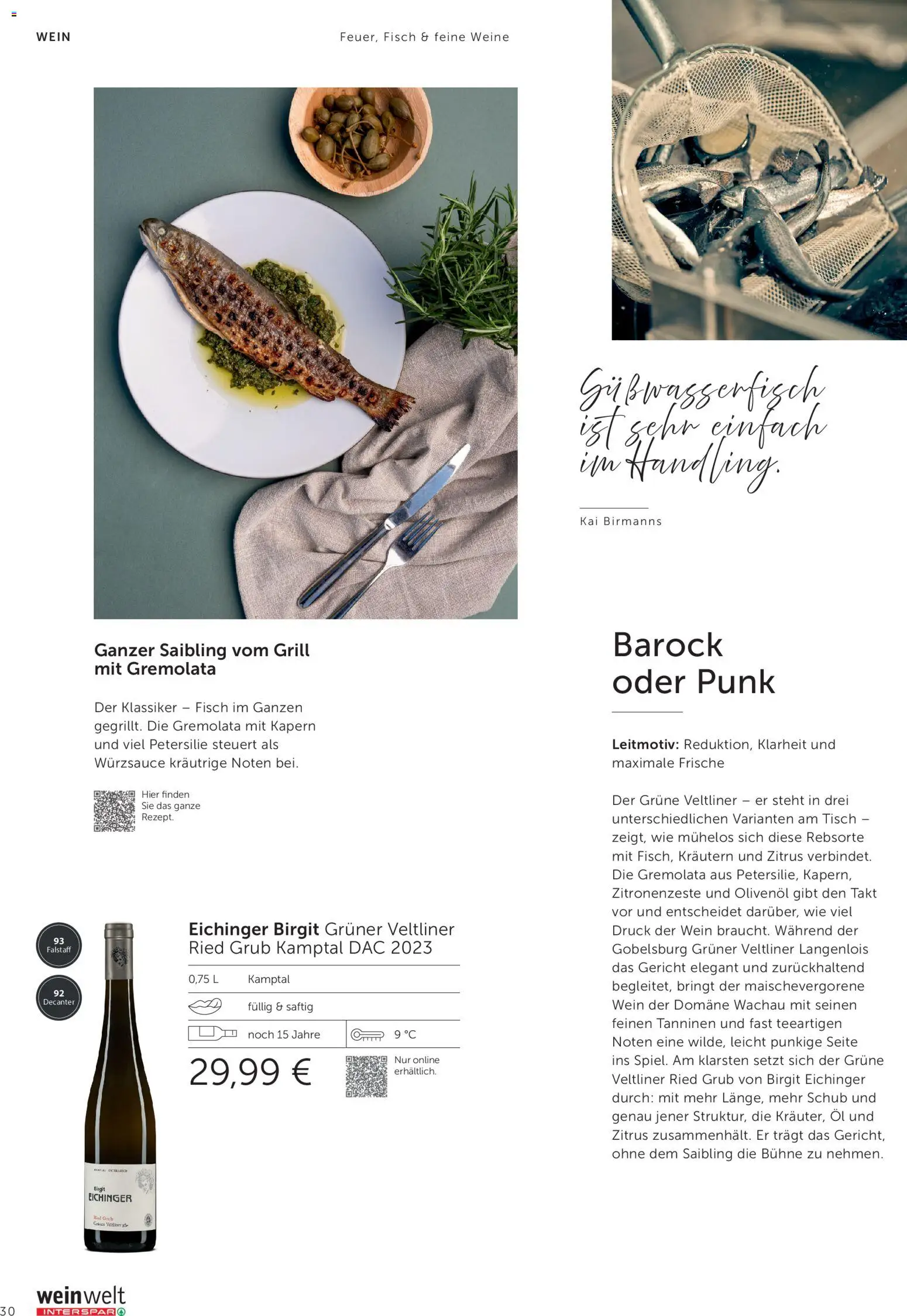 Interspar Meine Weinwelt Sommer 2026 gültig ab 11.06.2026 | Seite: 30 | Produkte: Petersilie, Grill, Tisch, Wein