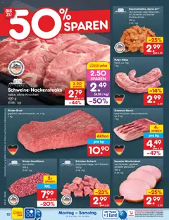 Netto Marken-Discount Prospekt ab 29.06.2026 gültig | Seite: 14 | Produkte: Schweinebauch, Zwiebeln, Wurst, Fleisch