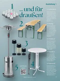 Metro Tischgespräch ab 01.09.2026 gültig | Seite: 65 | Produkte: Tisch, Handtasche