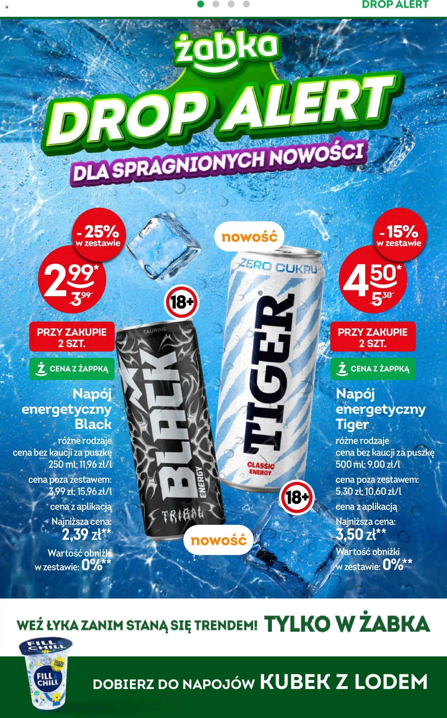 Żabka gazetka od 29.07.2026 | Strona: 6 | Produkty: Napój energetyczny