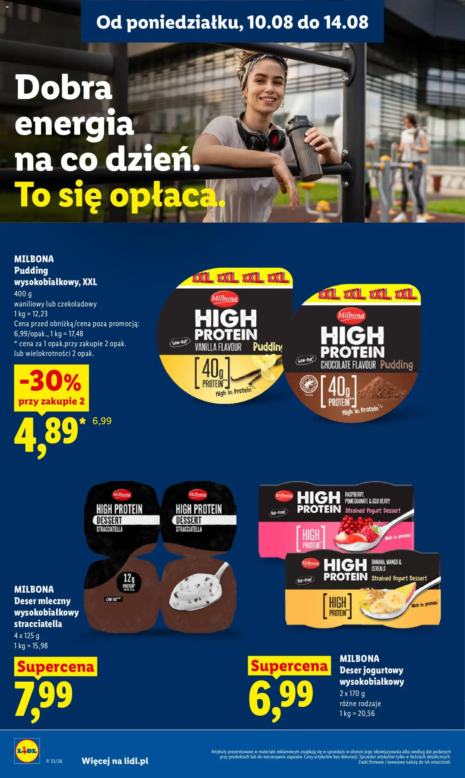 Lidl Polsko leták od 10.08.2026 | Strana: 66 | Produkty: Mango, Milbona, Goji, Protein