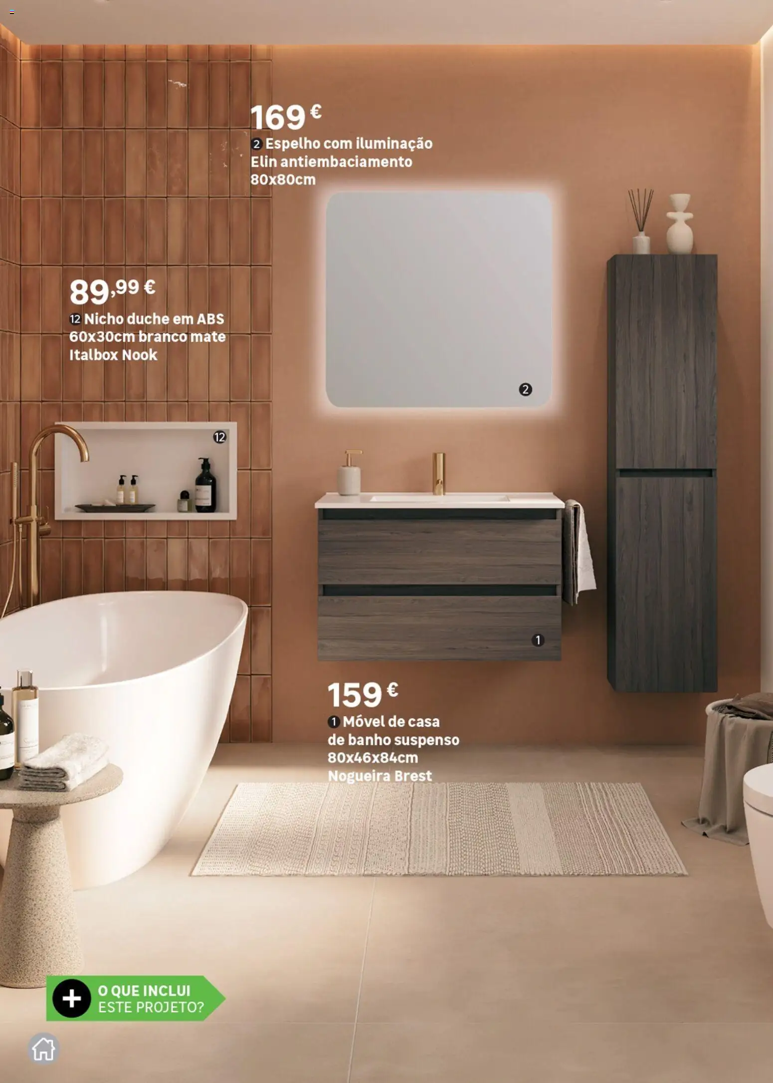 Leroy Merlin Catálogo Casas de Banho │ válido de 28.05.2026 | Página: 18 | Produtos: Casa de banho, Banho, Espelho
