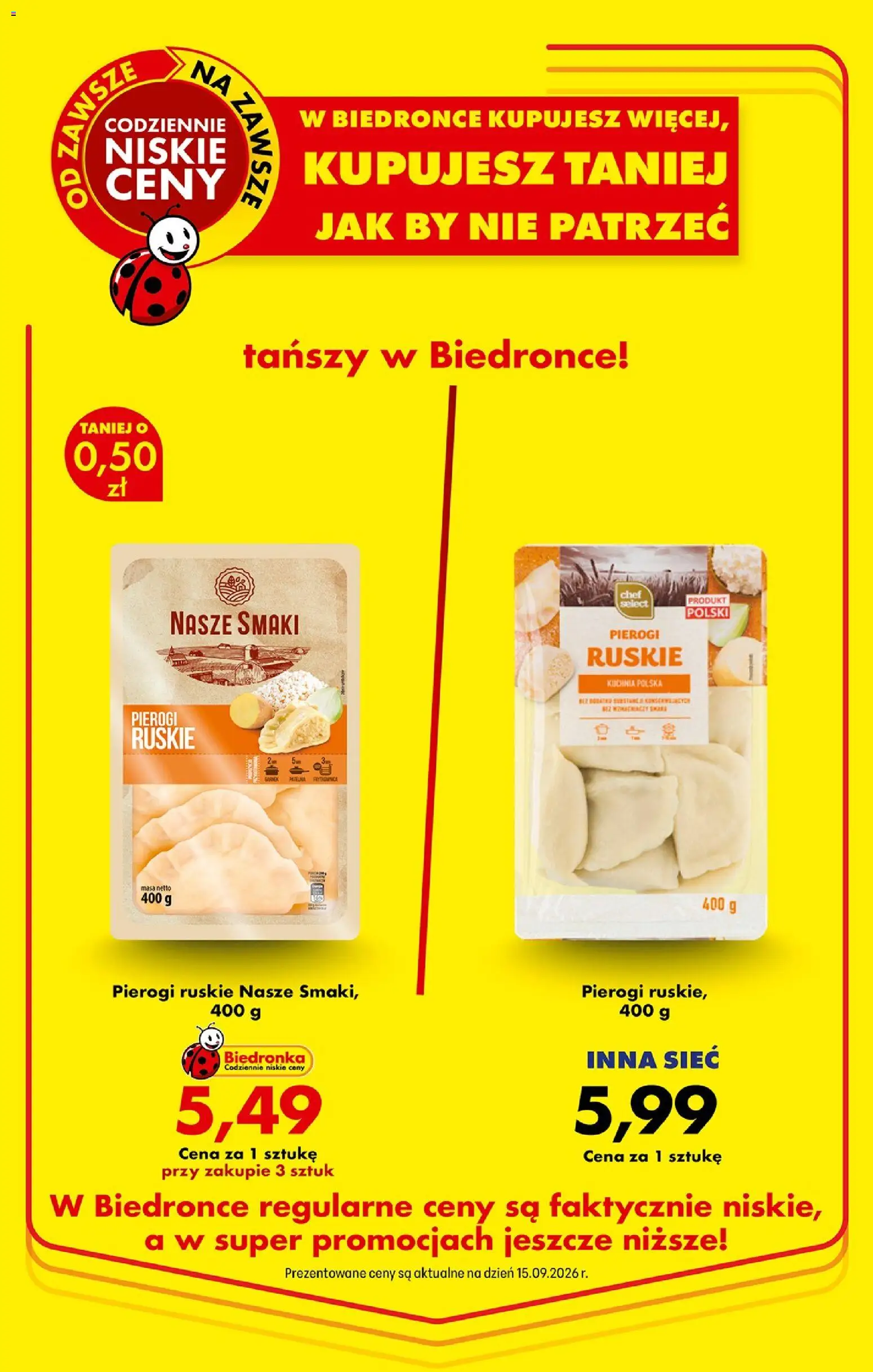Biedronka Polsko leták - Codziennie niskie ceny od 24.09.2026 | Strana: 23