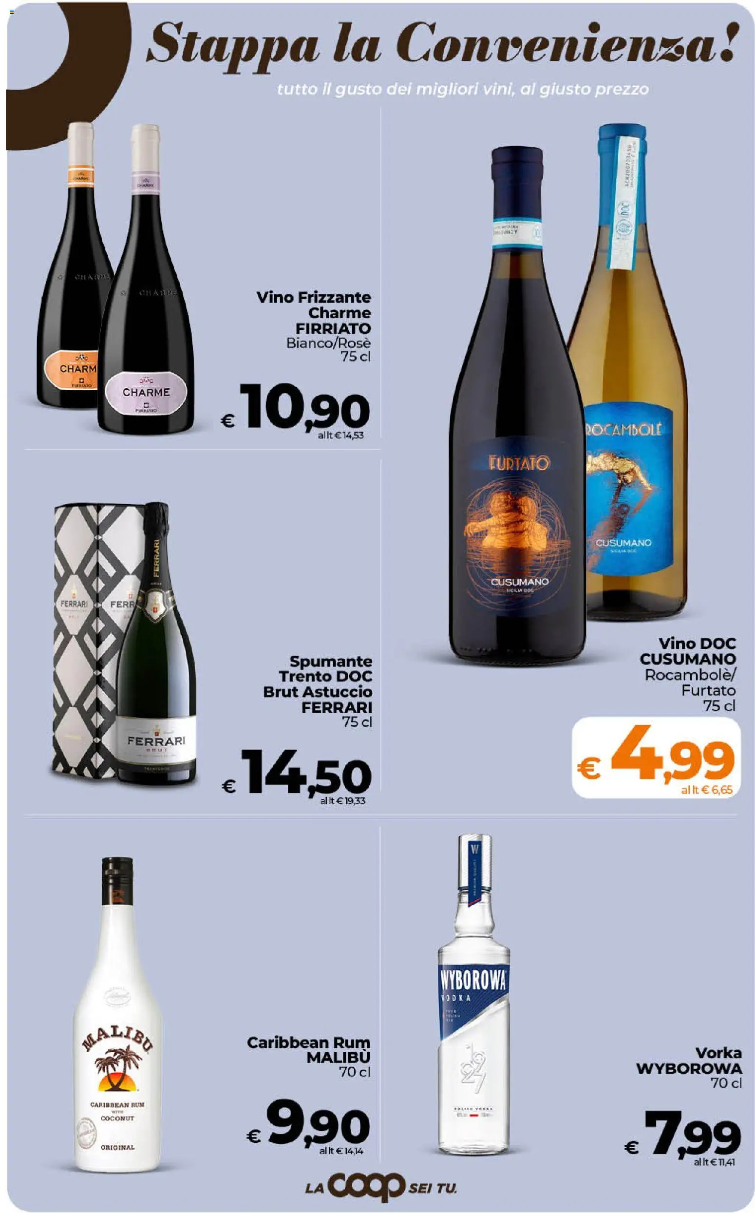 Volantino Ipercoop del 31/07/2026 | Pagina: 41 | Prodotti: Vodka, Rum, Spumante, Astuccio