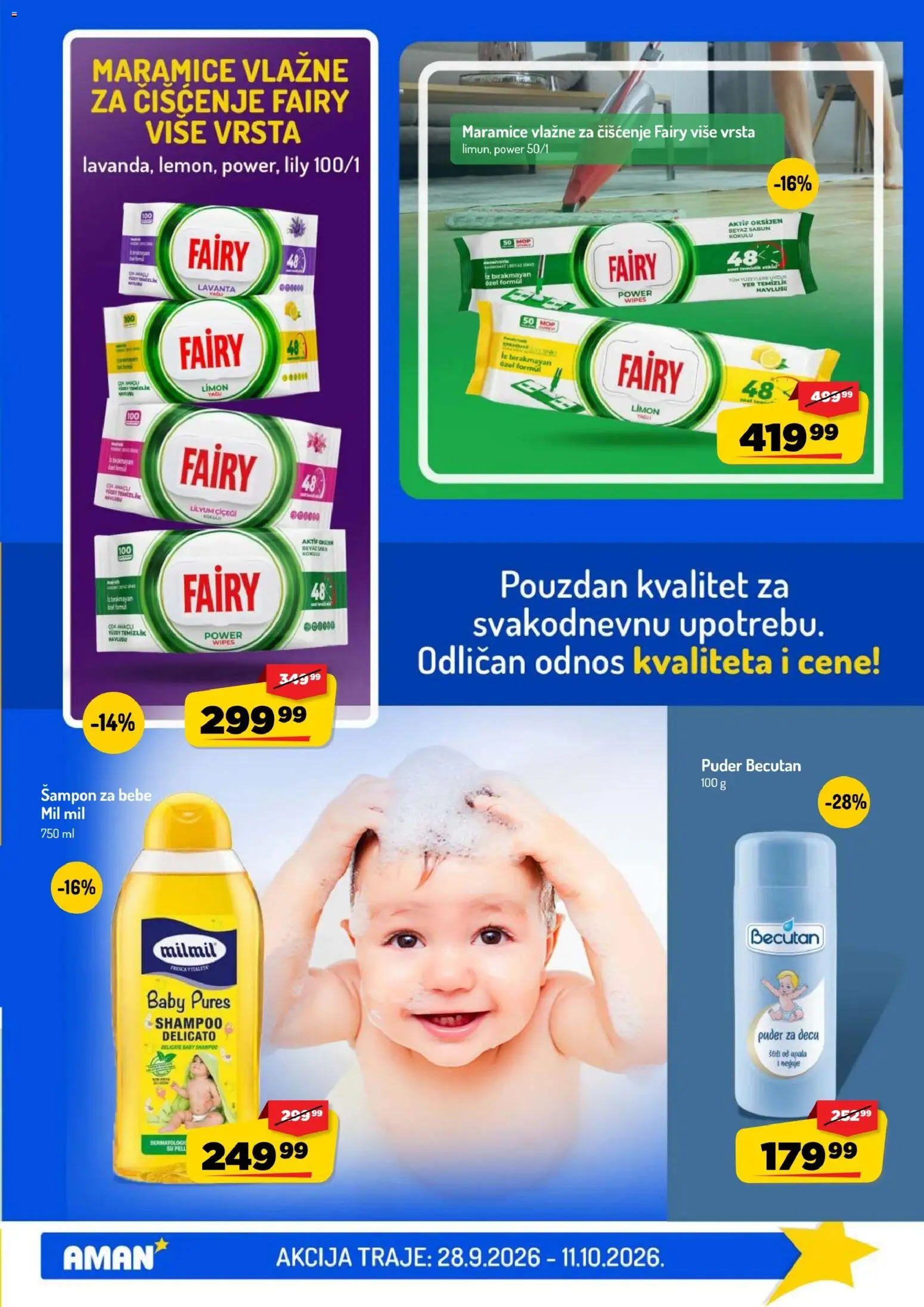 Aman katalog - važi od 28.09.2026 | Strana: 39 | Proizvode: Maramice, Puder, Šampon