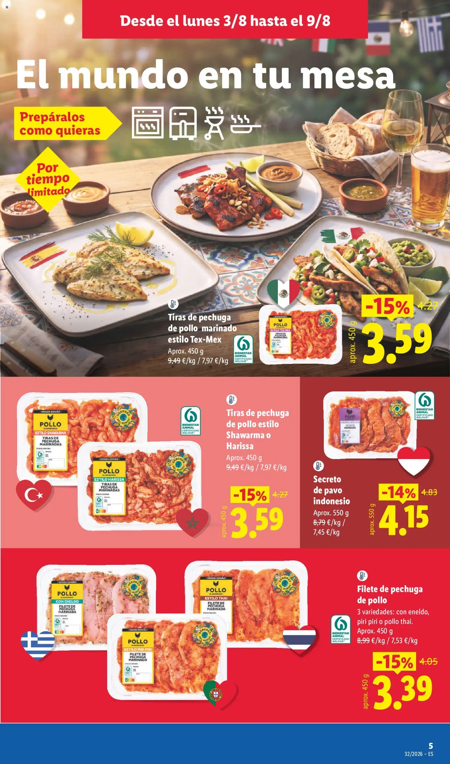 Lidl folleto │ válido desde el 03/08/2026 | Página: 15