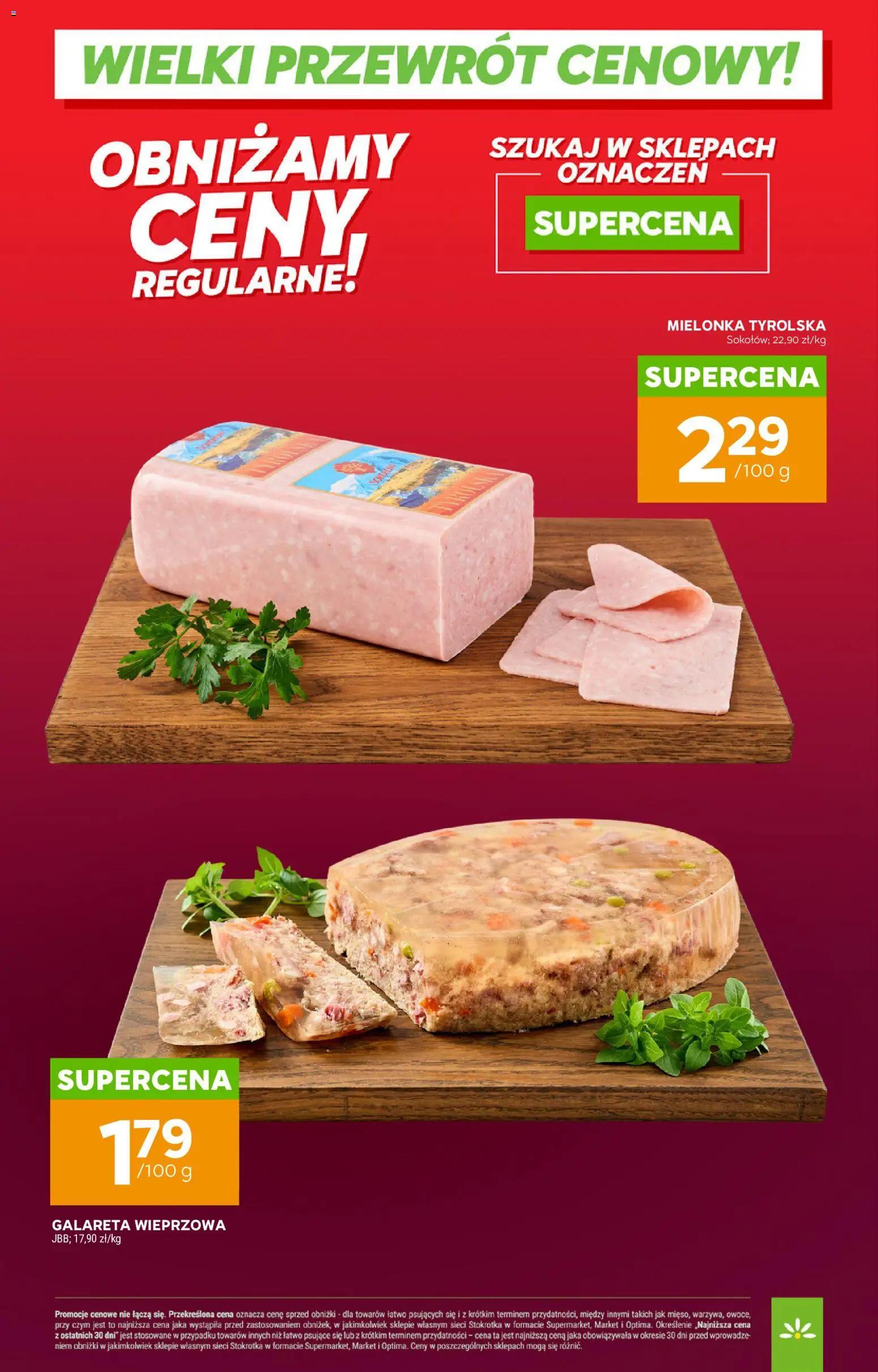 Stokrotka gazetka - Wielki przewrót cenowy od 02.05.2026 | Strona: 10 | Produkty: Mielonka tyrolska, Stokrotka