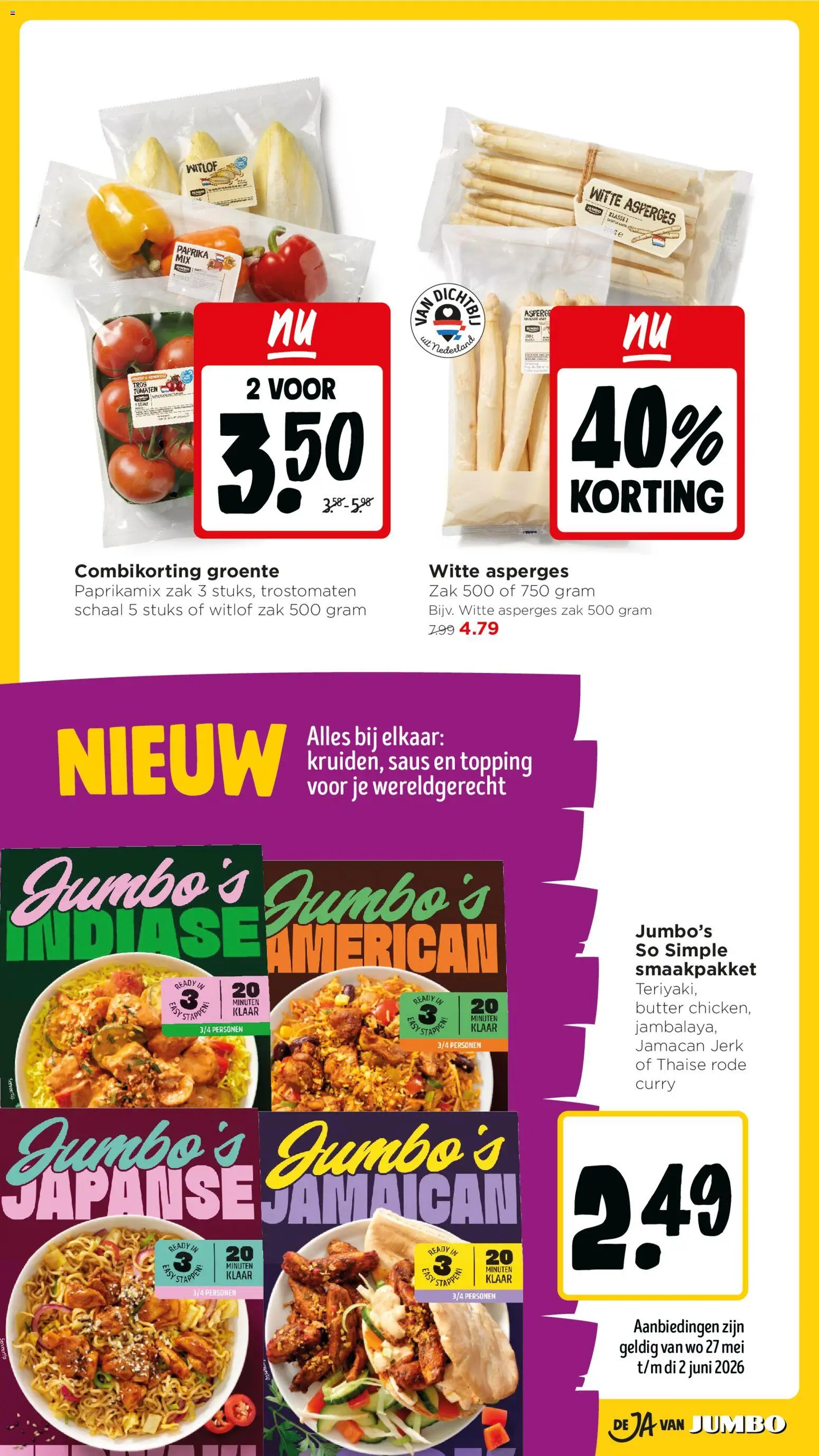 {H1} | Pagina: 31 | Producten: Asperges, Tomaten, Schaal, Zak