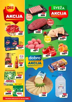 Super DIS katalog Nedeljna akcija - pregled Super DIS kataloga - važi od 17.07.2026