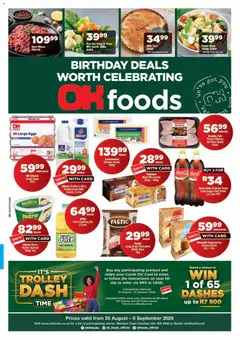 OK Foods specials catalogue – valid from 25/08/2026