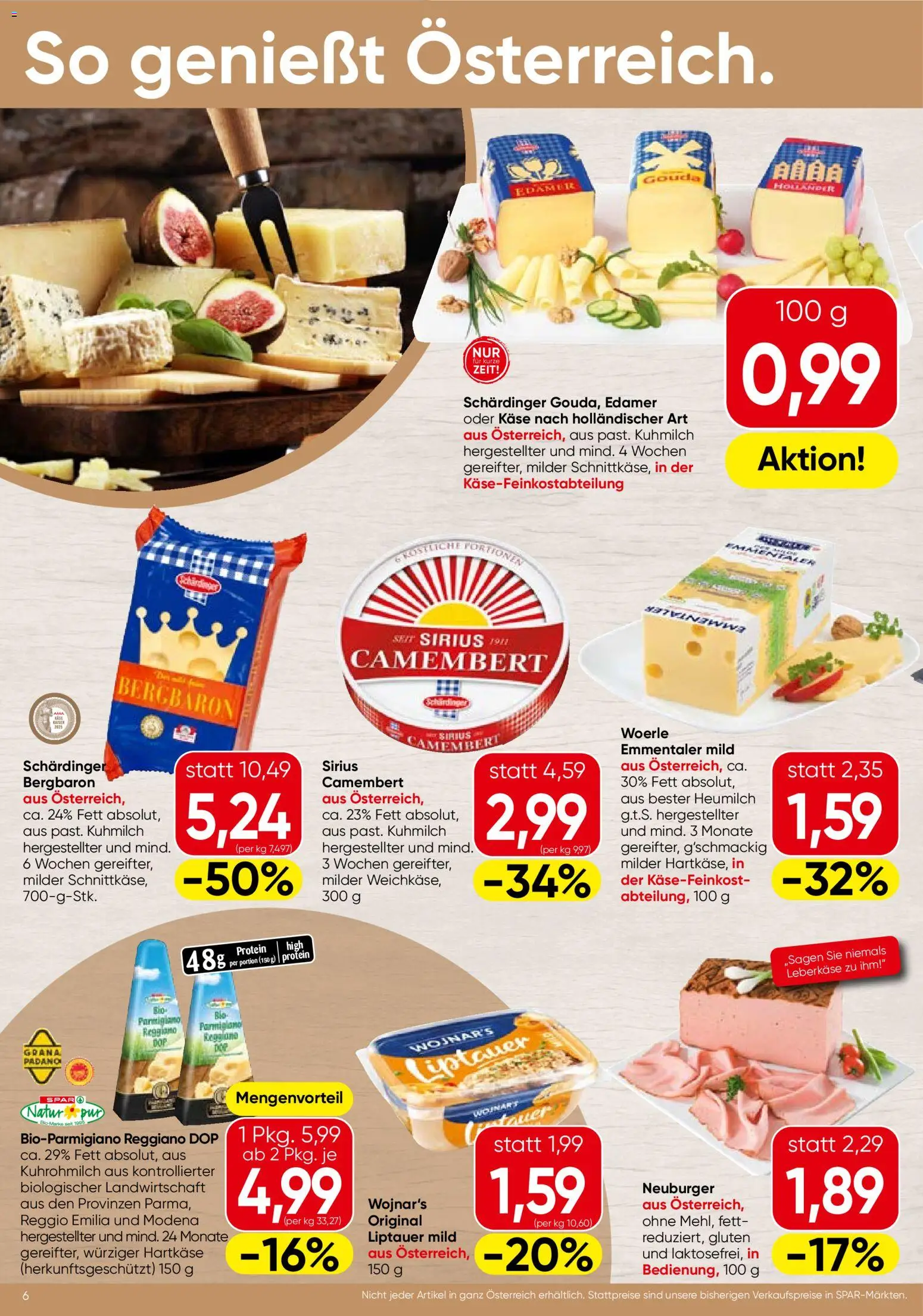 Spar Flugblatt gültig ab 22.10.2026 | Seite: 6
