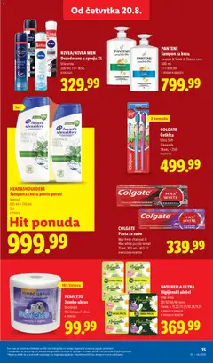 COLGATE, Pasta za zube, Max fresh charcoal ili, Max white purple reveal, 75 ml; 100 ml = 453.32 - pregled Lidl kataloga - važi od 20.08.2026 | Strana: 33