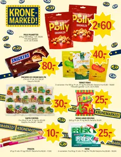 Forhåndsvisning av Coop Prix kundeavis gyldig fra 26/10/2026 | Side: 11 | Produkter: Frukt, Polly peanøtter, 1, Peanøtter