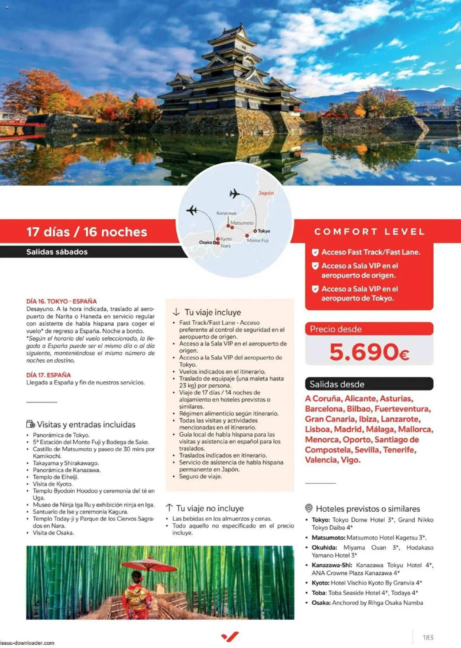 Halcón Viajes Comfort level 2026 │ válido desde el 04.06.2026 | Página: 183 | Productos: Maleta, Té