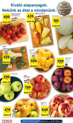 Tesco aktuális akciós újság - amely érvényes a következő dátumtól: 2026.10.01. | Oldal: 2