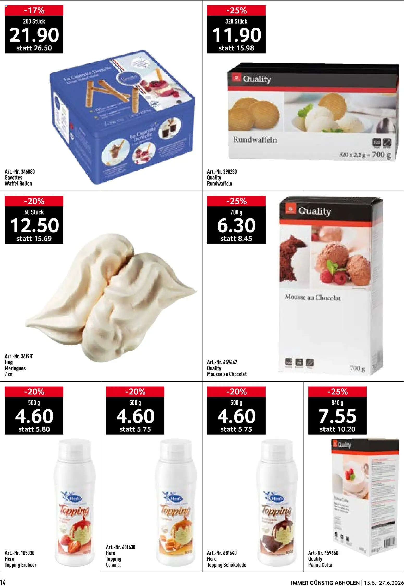 Prodega aktionen Summertime – gültig ab 15.06.2026 | Seite: 14 | Produkte: Schokolade