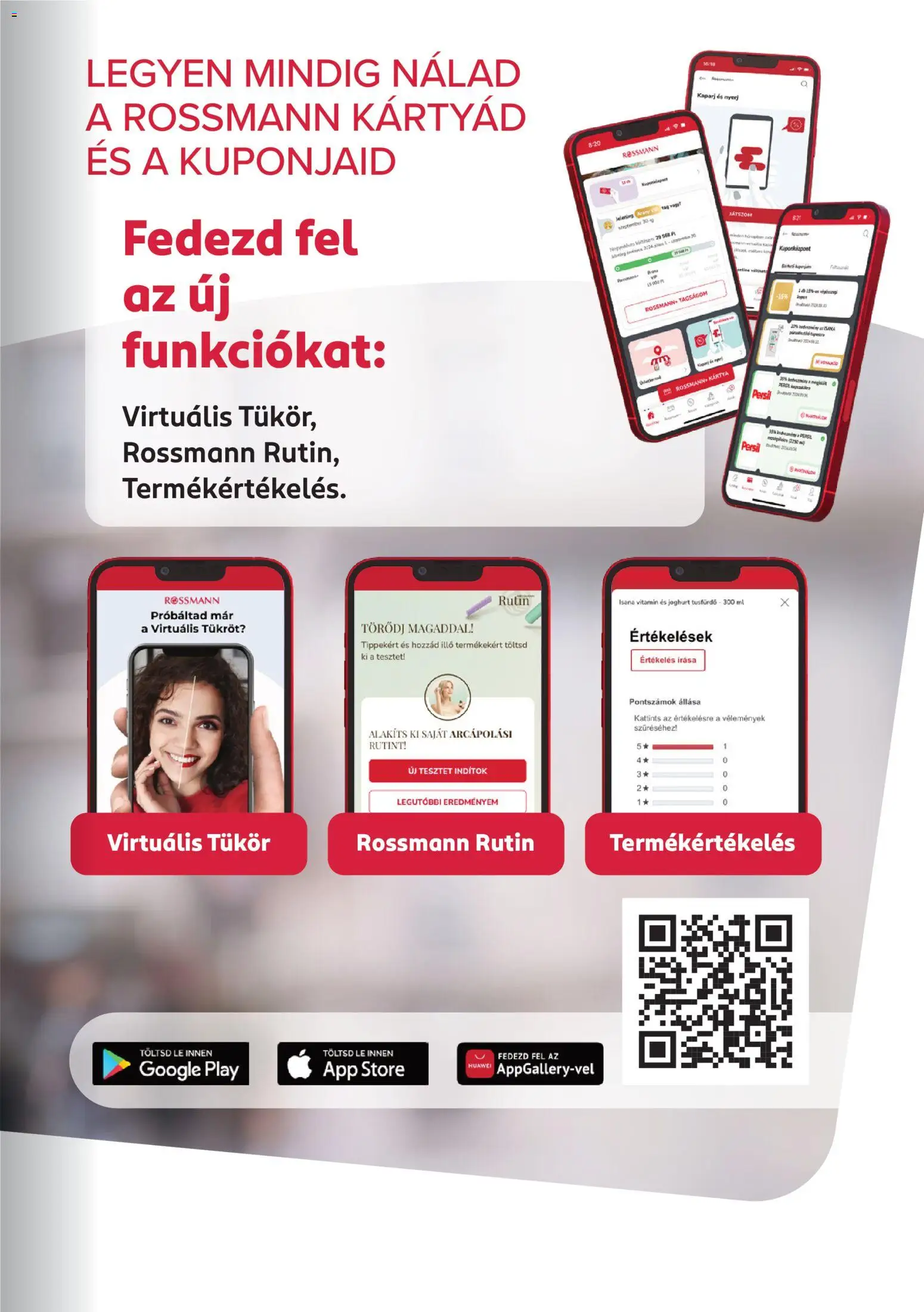 Rossmann akciós ujság - amely érvényes a következő dátumtól: 18.05.2026 | Oldal: 5 | Termékek: Persil, Tükör, Joghurt, Tusfürdő