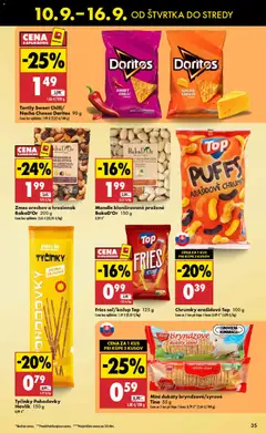 Biedronka leták platný od 10.09.2026 | Strana: 35 | Produkty: Chilli, Oblátky, Kečup, Mandle