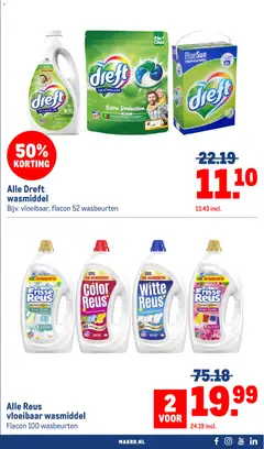 Makro folder - Non food - Voorbeeld van een folder van Makro, geldig van 09-09-2026 | Pagina: 29 | Producten: Vloeibaar wasmiddel, Wasmiddel, Lotus, Bloemen