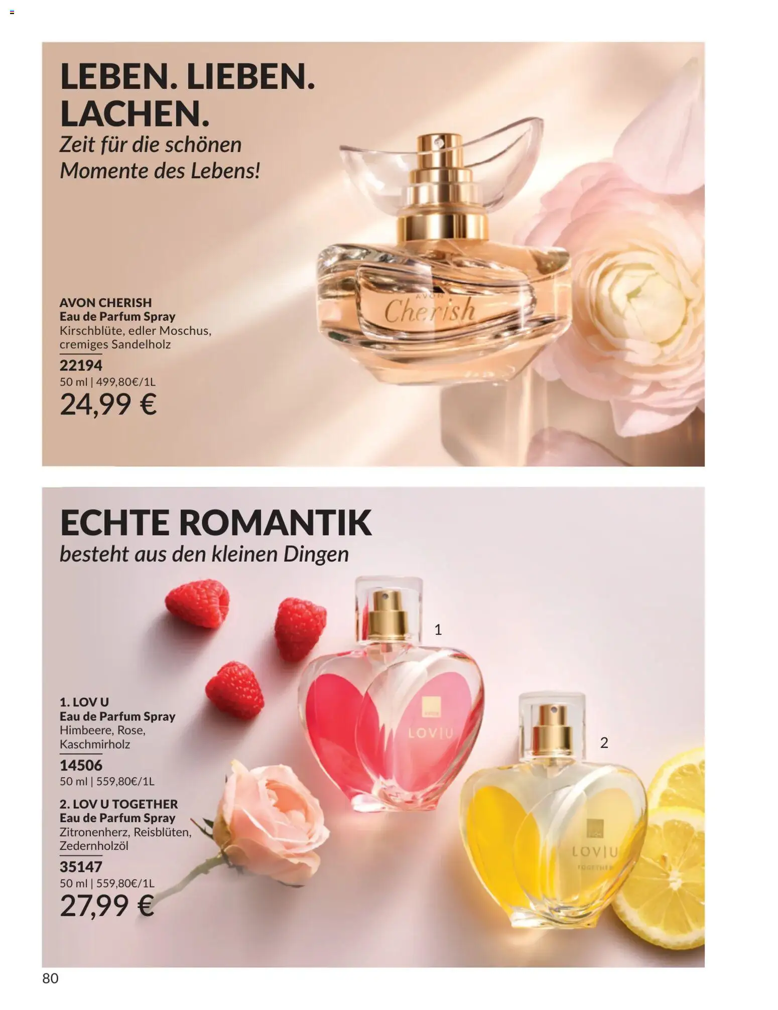 AVON Katalog Juli 2026 – gültig ab 01.07.2026 | Seite: 80 | Produkte: Parfüm, Eau de Parfum