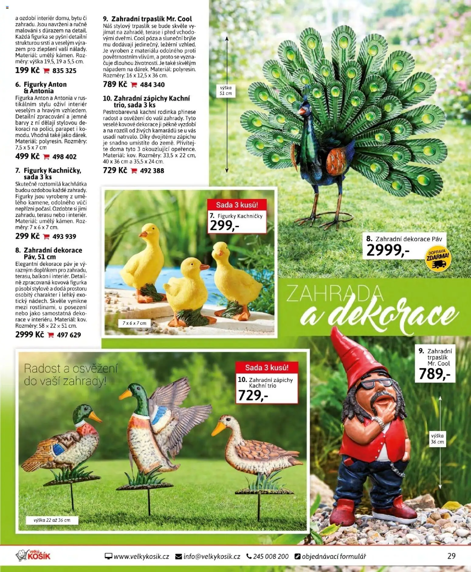 Velký Košík katalog květen 2026 od 01.05.2026 | Strana: 29 | Produkty: Zahrada, Košík, Figurky, Barvy