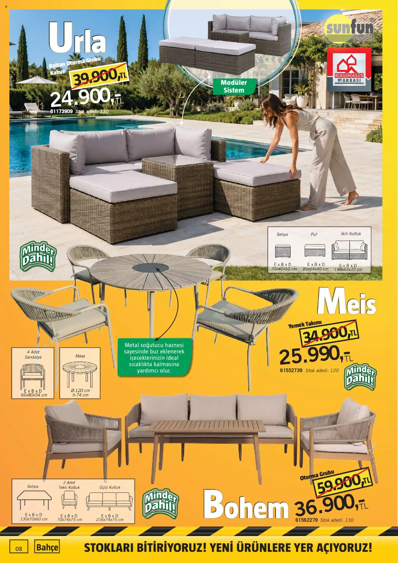 Bauhaus Katalog - 01 Ağustos 2026 tarihinden itibaren geçerlidir | Sayfa: 8