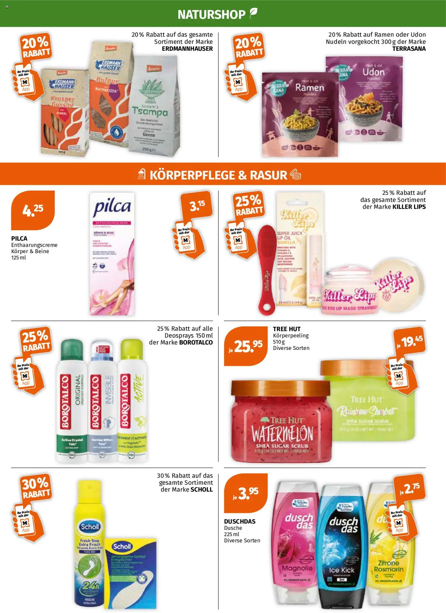 Müller aktionen – gültig ab 17.09.2026 | Seite: 3 | Produkte: Dusche, Enthaarungscreme, Hut, Zitrone