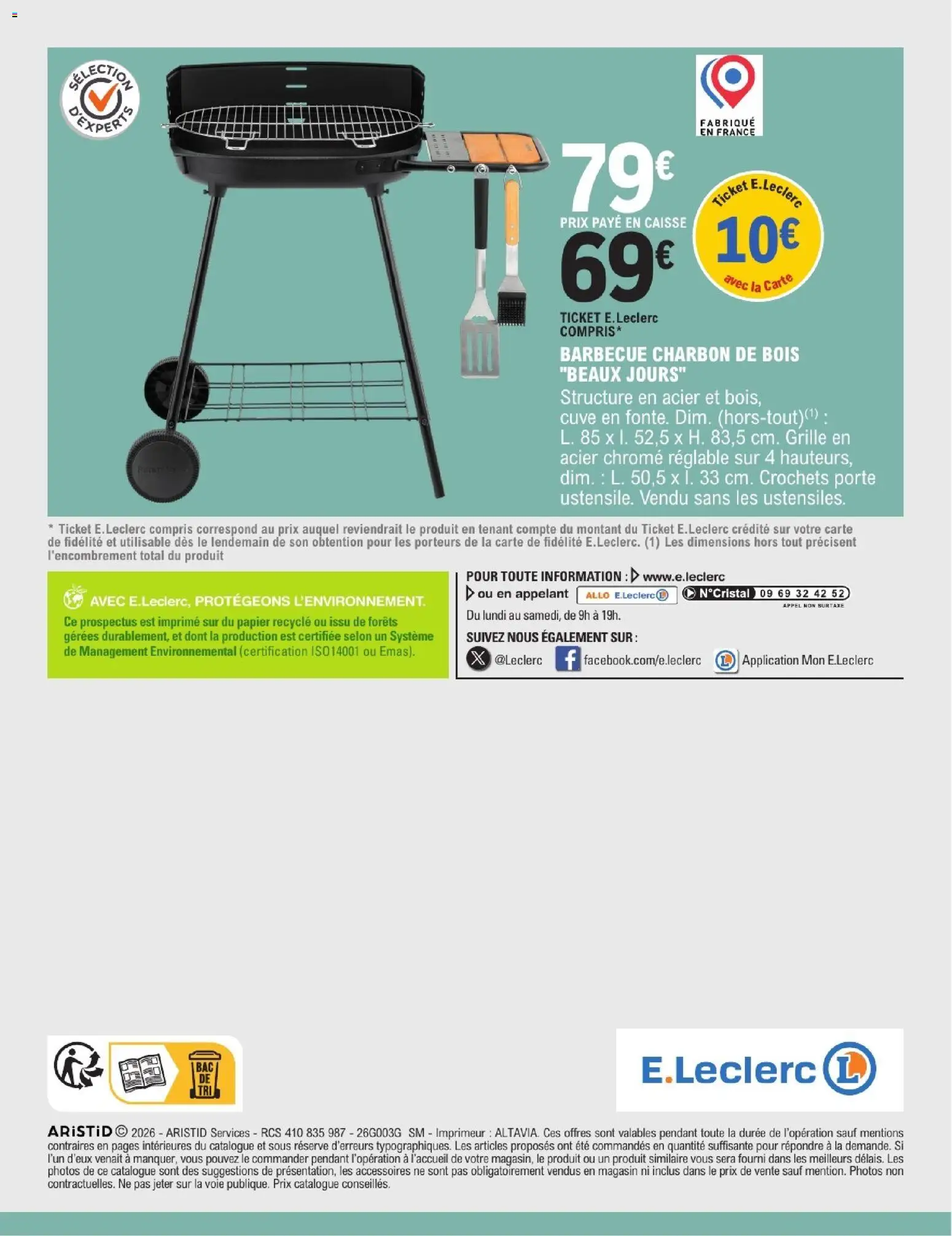 {H1} | Page: 16 | Produits: Charbon De Bois, Barbecue, Barbecue charbon, Porte