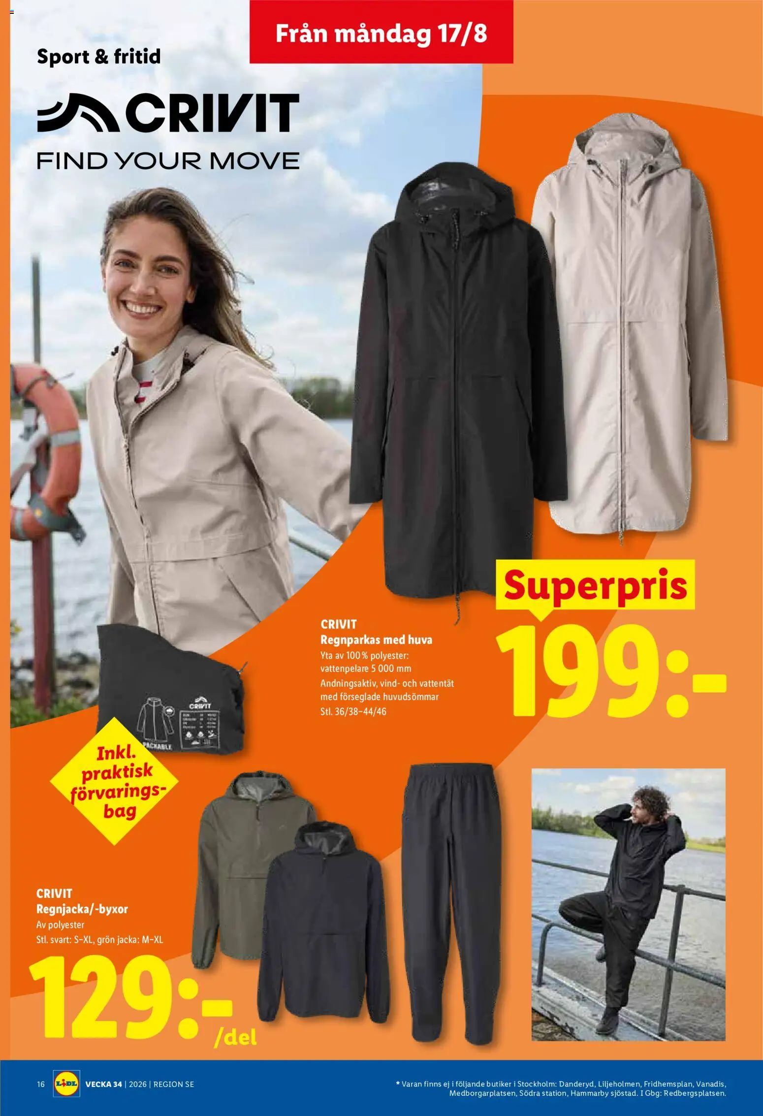 Lidl reklamblad aktuell från 17/08/2026 | Sida: 20 | Produkter: Jacka