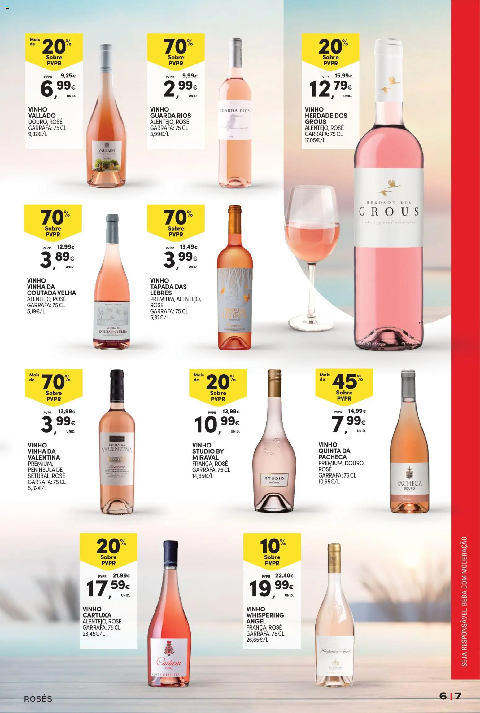 Continente - Vinhos de Verão │ válido de 21/07/2026 | Página: 7 | Produtos: Vinho