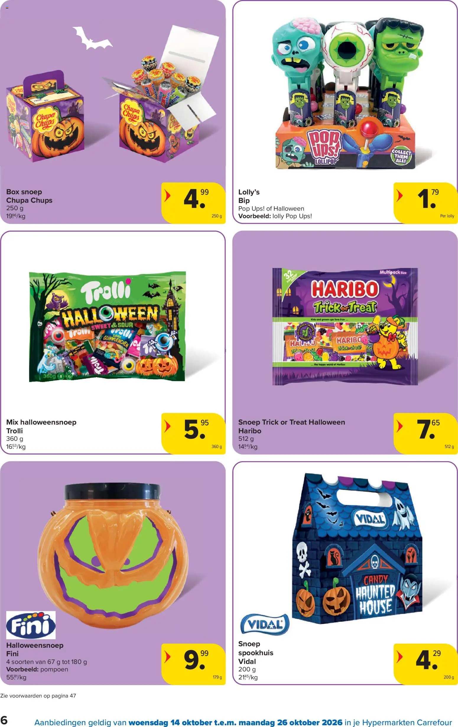 {H1} | Pagina: 6 | Producten: Box, Snoep, Pompoen