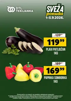 Tekijanka katalog Sveža ponuda - pregled Tekijanka kataloga - važi od 01.09.2026