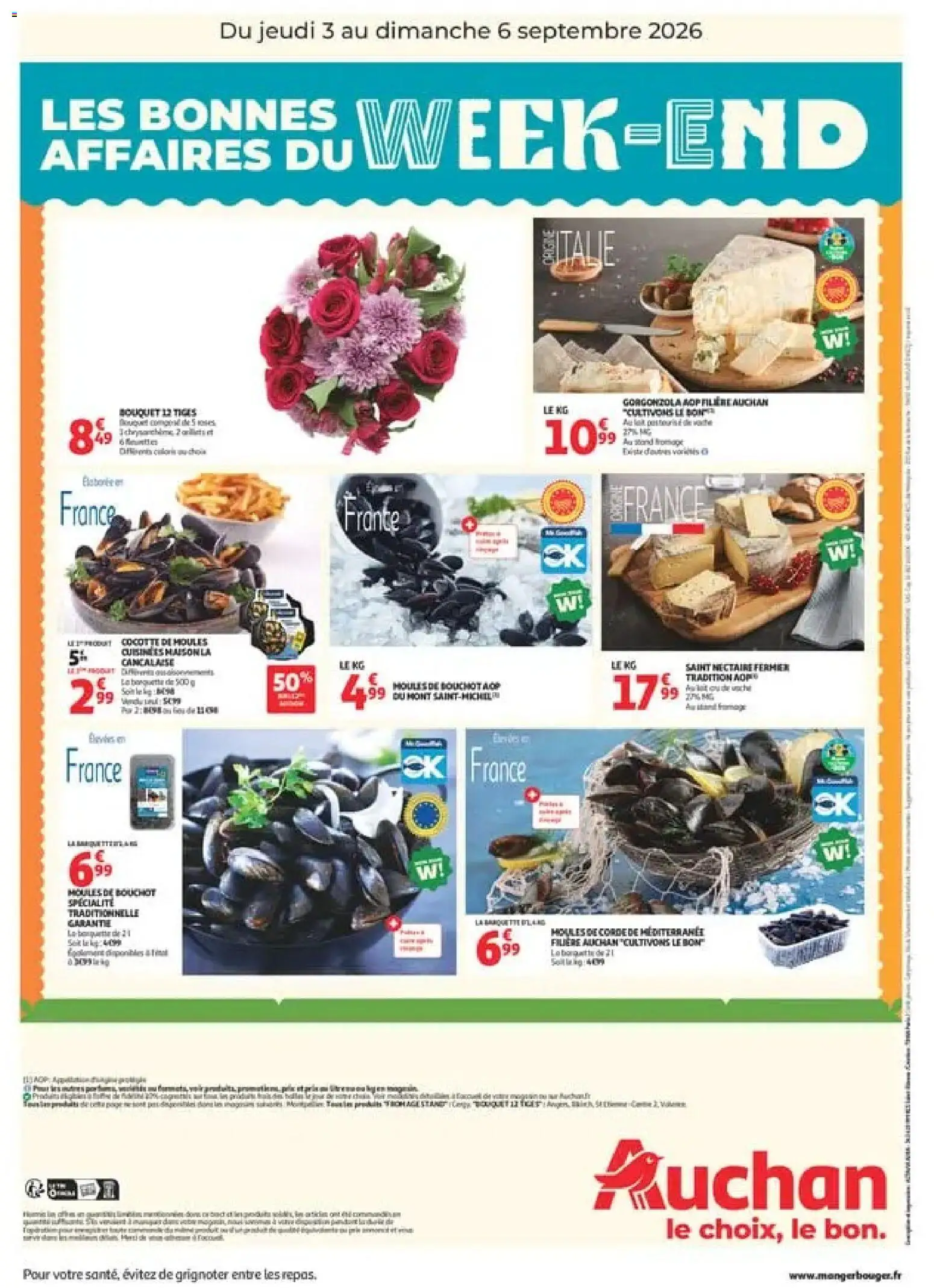 {H1} | Page: 2 | Produits: Moules, Cordes, Moules de bouchot, Lait