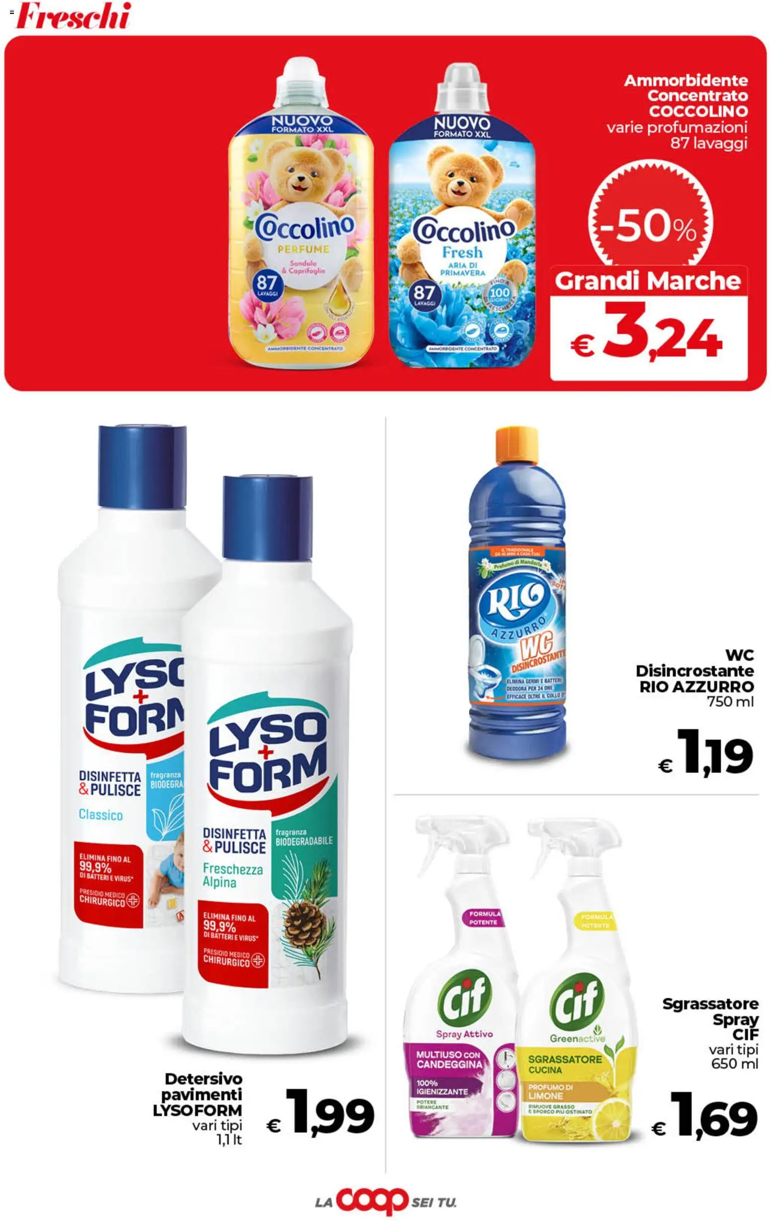 Volantino COOP del 18.06.2026 | Pagina: 36 | Prodotti: Sgrassatore, Vino, Profumo, Fragranza