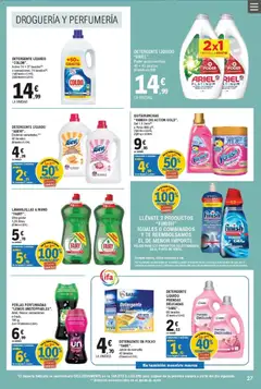 Vista previa E.Leclerc folleto válido desde el 26/08/2026 | Página: 27 | Productos: Polvo, Jabón, Quitamanchas, Té