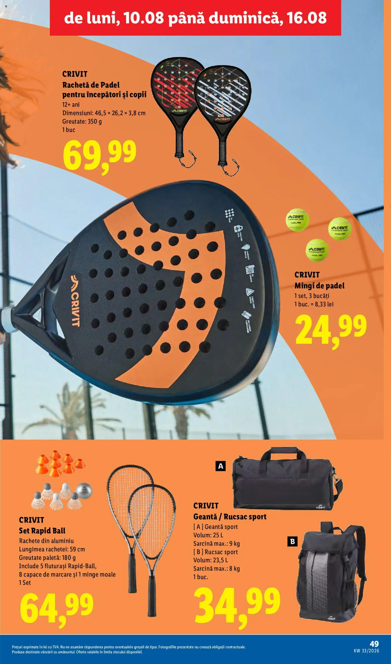 Noul catalog Lidl – valabil de la 10.08.2026 | Pagină: 49