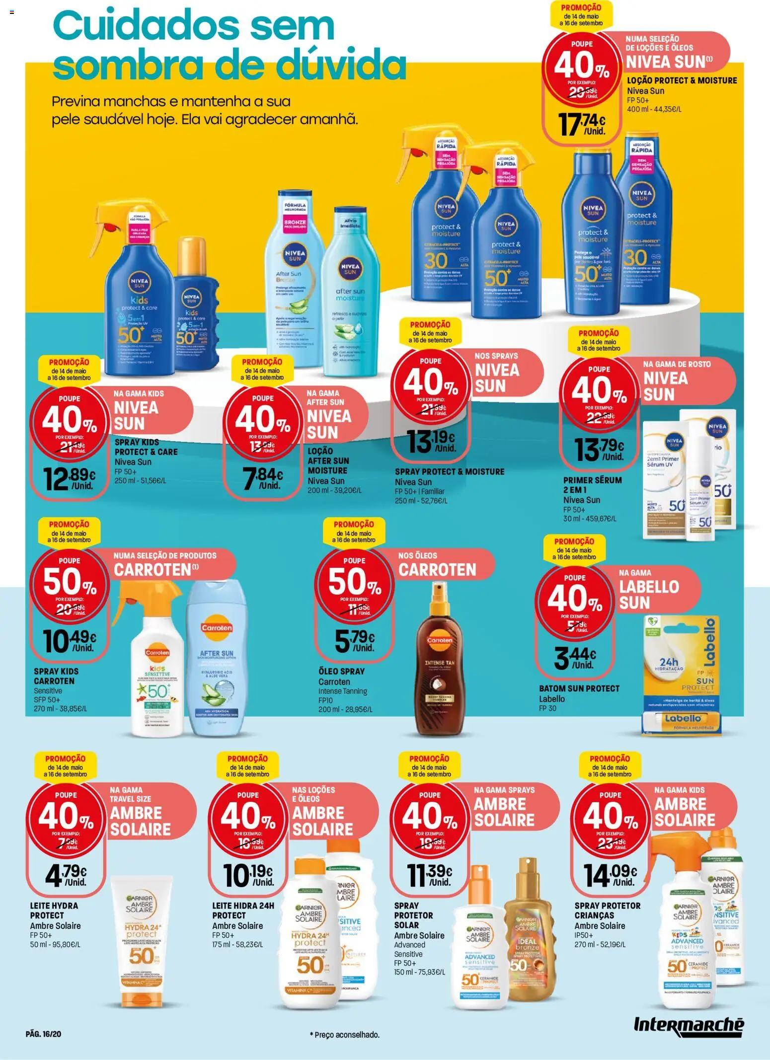 Intermarché Folheto Especial Beleza Super │ válido de 14.05.2026 | Página: 16